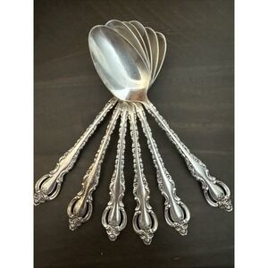 International Deep Silver COUNTESS Teaspoons Silverplate Set of 6